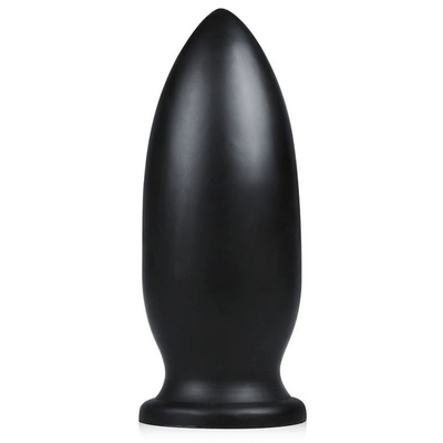 Черная анальная пробка Yellow Dog - 25,5 см. - фото, цены