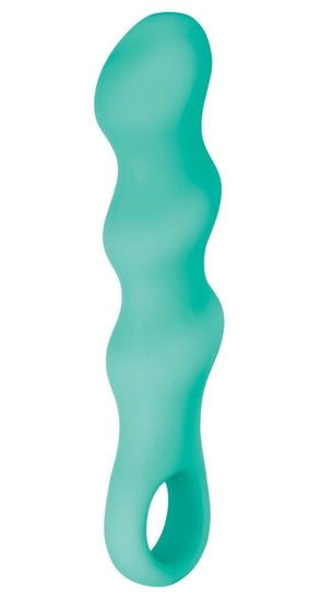 Зеленый вибромассажер Triple Teaser - 21,3 см. - фото, цены