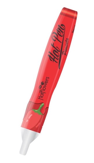 Ручка для рисования на теле Hot Pen со вкусом острого перца - фото, цены