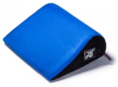 Синяя малая замшевая подушка для любви Liberator Retail Jaz - фото, цены