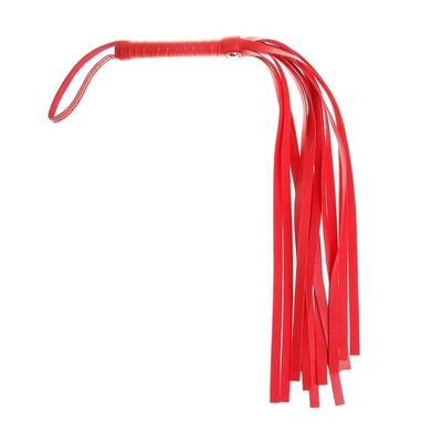 Красная плеть из искусственной кожи - 43 см. - фото, цены