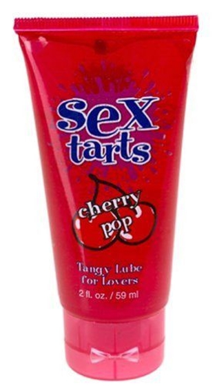 Оральный лубрикант с вишневым ароматом Sex Tarts Lube - 59 мл. - фото, цены