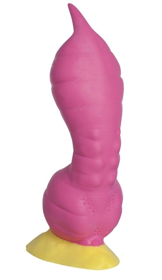 Розовый фаллоимитатор Крок Medium - 24,5 см. - фото, цены