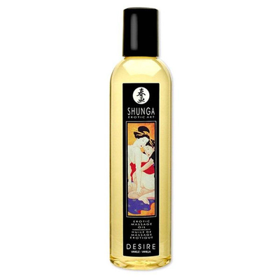 Возбуждающее массажное масло с ароматом ванили Desire - 250 мл. - фото, цены