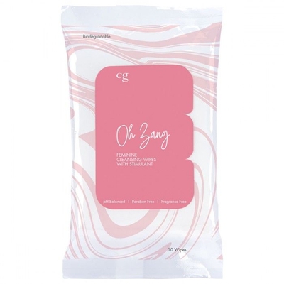 Женские очищающие салфетки со стимулятором Cg Oh Zang - 10 шт. - фото, цены