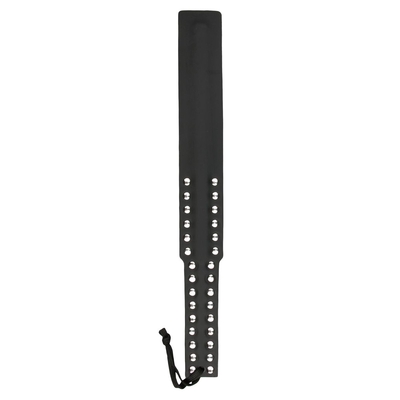 Черная шлепалка Spanking Paddle - 45 см. - фото, цены