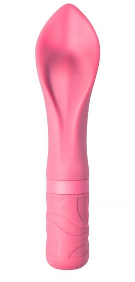 Розовый мини-вибратор Mamasita’s Fantastic Shield - 15,2 см. - фото, цены