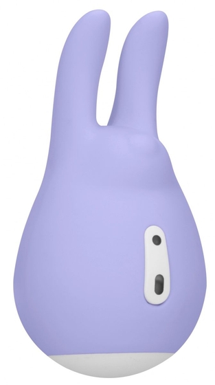 Фиолетовый клиторальный стимулятор Love Bunny - 9,4 см. - фото, цены