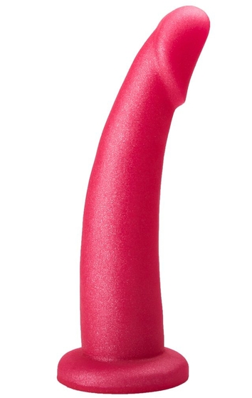 Розовый плаг-массажёр для стимуляции простаты - 16 см. - фото, цены