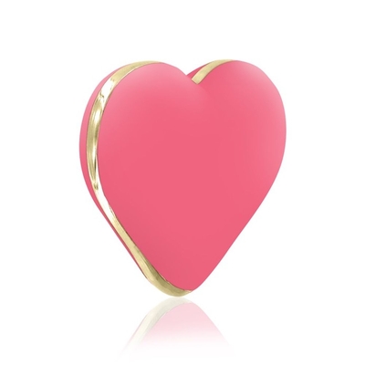 Коралловый вибратор-сердечко Heart Vibe - фото, цены