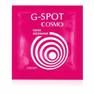 Стимулирующий интимный крем для женщин Cosmo G-spot - 2 гр. - фото, цены