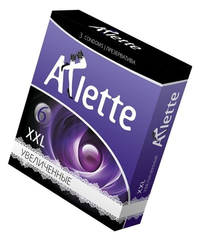 Презервативы Arlette Xxl увеличенного размера - 3 шт. - фото, цены