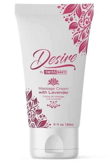 Массажный крем с ароматом лаванды Desire Massage Cream with Lavender - 150 мл. - фото, цены
