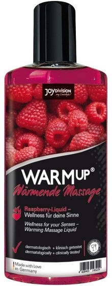Массажное масло с ароматом малины WARMup Raspberry - 150 мл. - фото, цены