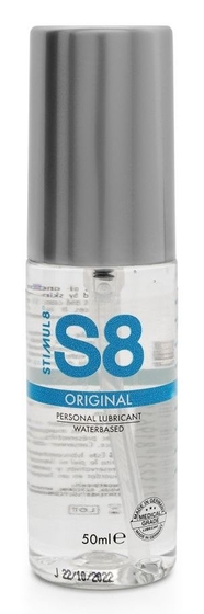 Универсальный лубрикант на водной основе S8 Original Lube - 50 мл. - фото, цены