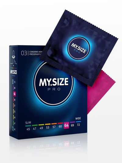 Презервативы My.size размер 64 - 3 шт. - фото, цены
