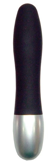 Черный миниатюрный вибратор Discretion - 8 см. - фото, цены