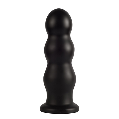 Черный анальный стимулятор X-men - 25,4 см. - фото, цены
