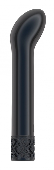 Черный мини-вибратор G-точки Jewel - 12 см. - фото, цены