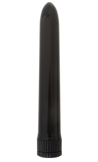 Черный классический вибратор - 18 см. Fff - фото, цены