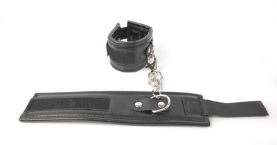 Черные наручники на липучке - фото, цены