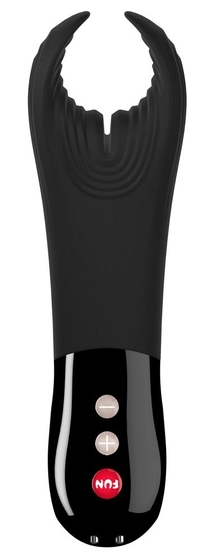 Черный фаллостимулятор Manta с вибрацией - фото, цены