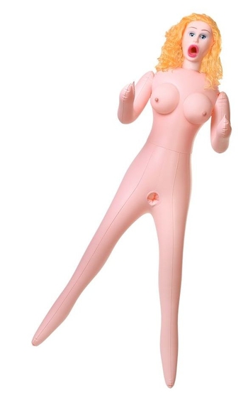 Секс-кукла блондинка Celine с кибер-вставками - фото, цены