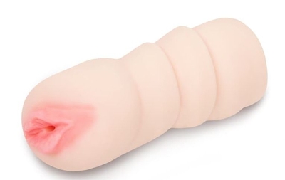 Телесный мастурбатор-вагина с рельефом - фото, цены