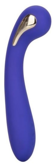 Фиолетовый вибромассажер с электростимуляцией Intimate Estim Petite G Wand - 19 см. - фото, цены