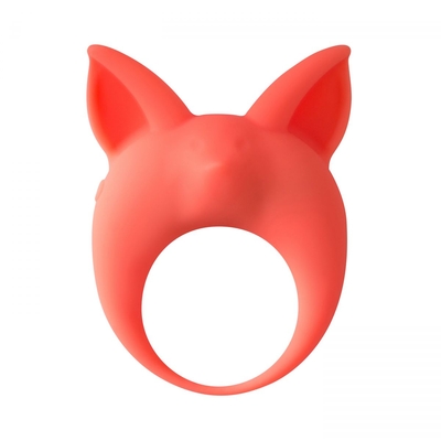 Оранжевое эрекционное кольцо Kitten Kyle - фото, цены