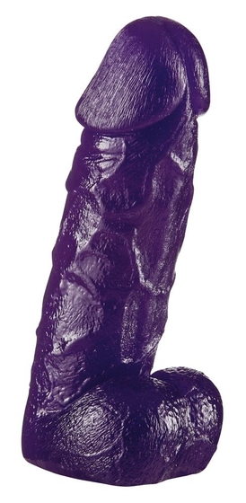 Фиолетовый фаллоимитатор Big Dong - 19 см. - фото, цены