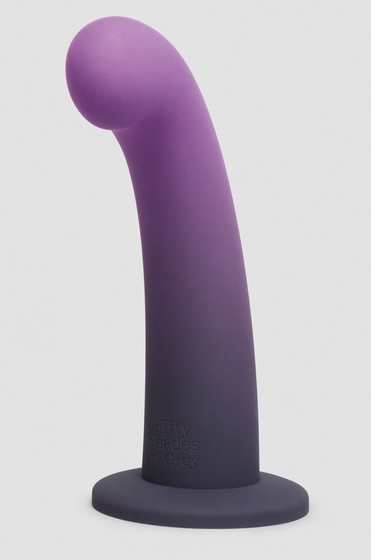 Фиолетовый, меняющий цвет фаллоимитатор Feel It Baby Colour-Changing Silicone G-Spot Dildo - 17,8 см. - фото, цены