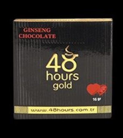 Возбуждающий шоколад 48 hours gold - 16 гр. - фото, цены