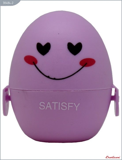 Сиреневый мастурбатор-яйцо Satisfy PokeMon - фото, цены