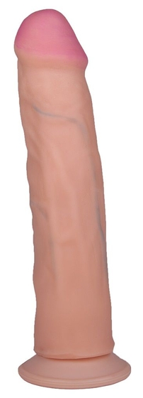 Фаллоимитатор Human Form с присоской - 22,5 см. - фото, цены