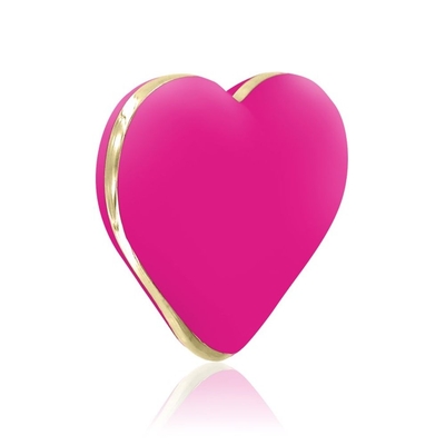 Ярко-розовый вибратор-сердечко Heart Vibe - фото, цены