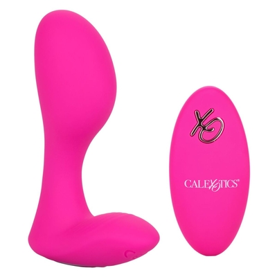 Розовый массажер G-точки Remote G Spot Arouser - 10,75 см. - фото, цены
