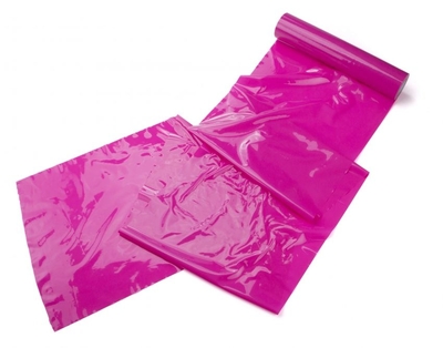 Розовая широкая лента для тела Body Bondage Tape - 20 м. - фото, цены