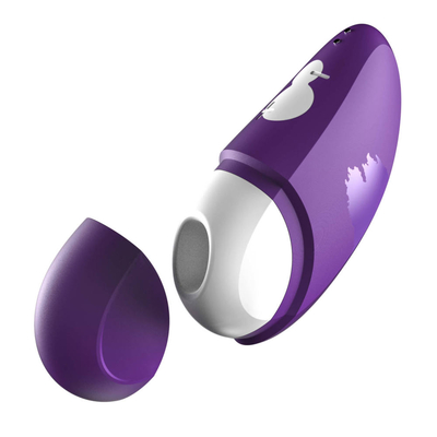 Фиолетовый клиторальный стимулятор Romp Free - фото, цены