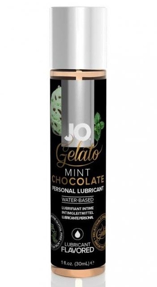 Лубрикант с ароматом мятного шоколада Jo Gelato Mint Chocolate - 30 мл. - фото, цены