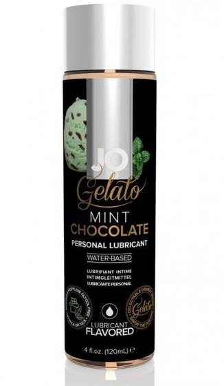 Лубрикант с ароматом мятного шоколада Jo Gelato Mint Chocolate - 120 мл. - фото, цены