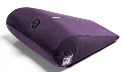 Фиолетовая малая подушка для любви R-Axis Magic Wand с отверстием под вибратор - фото, цены