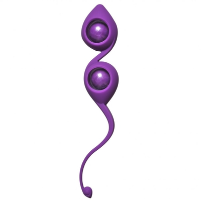 Фиолетовые вагинальные шарики Emotions Gi-Gi - фото, цены