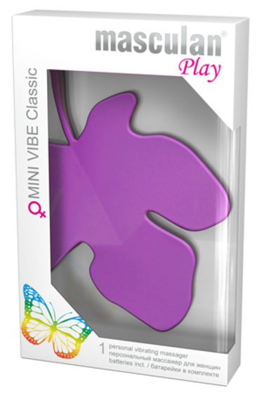 Фиолетовый массажер для женщин Masculan Play Mini Vibe Classic - фото, цены