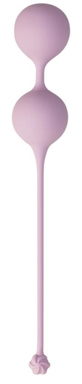 Нежно-розовые вагинальные шарики Crush - фото, цены