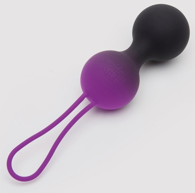 Черные, меняющие цвет вагинальные шарики Inner Goddess Colour-Changing Jiggle Balls 90g - фото, цены