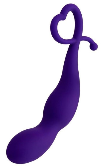 Фиолетовый анальный стимулятор Wlap - 16 см. - фото, цены