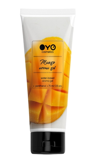 Лубрикант на водной основе Oyo Aroma Gel Mango с ароматом манго - 75 мл. - фото, цены