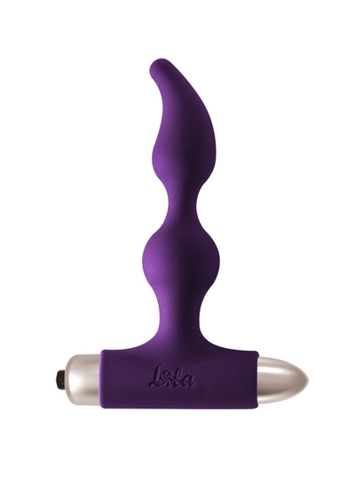 Фиолетовая анальная вибропробка New Edition Elation - 13,1 см. - фото, цены