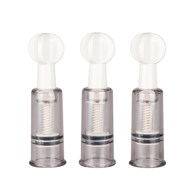Набор из 3 вакуумных стимуляторов Nipple Clit Suckers - фото, цены